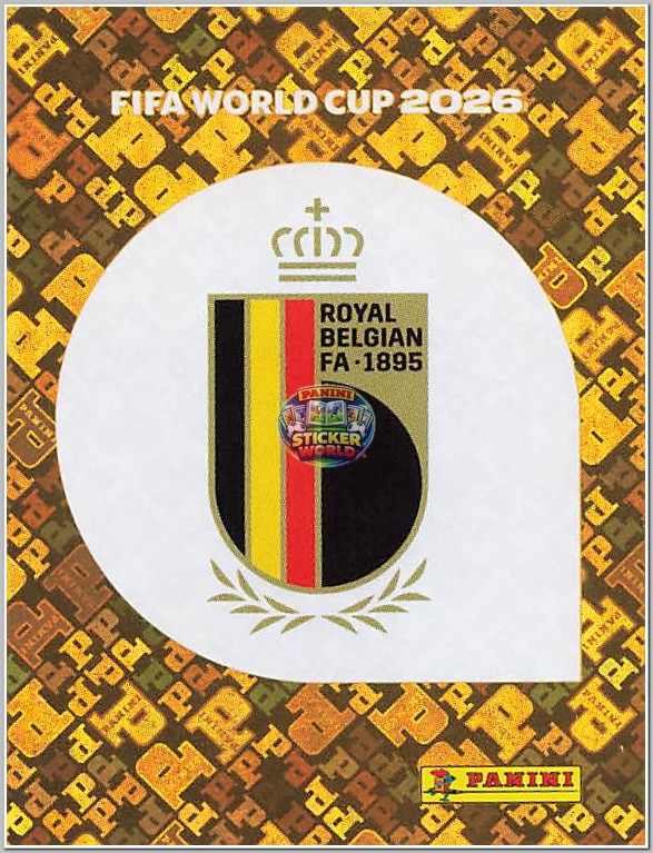 2026 Panini FIFA World Cup Stickers BEL to NOR – UNITED EDITION